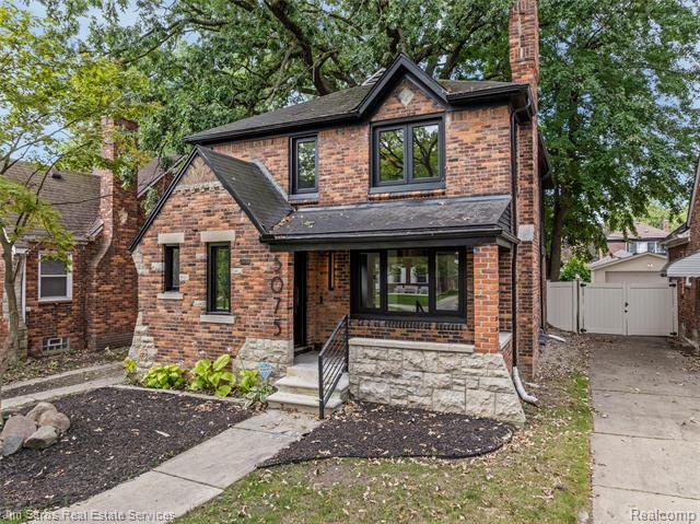 front view for 5075 Harvard Road, Detroit, Mi. 48224