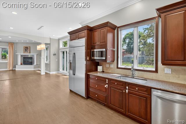 Builiding view fourteen for 126 Baldwin, Royal Oak, MI. 48067