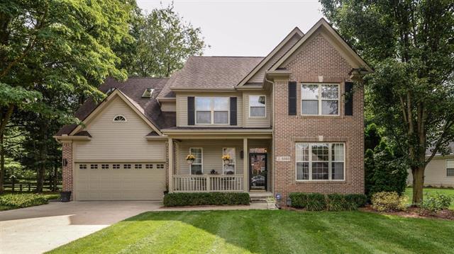 front view for 5593 N Eagle Court, Ypsilanti, Mi. 48197