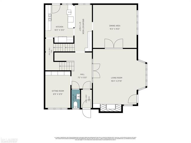 Builiding view thirty nine for 286 Rivard, Grosse Pointe, MI. 48230
