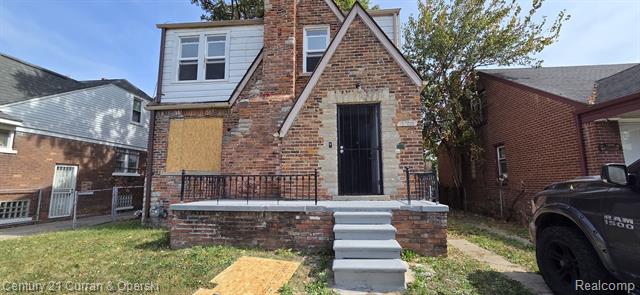 front view for 15008 Strathmoor Street, Detroit, Mi. 48227