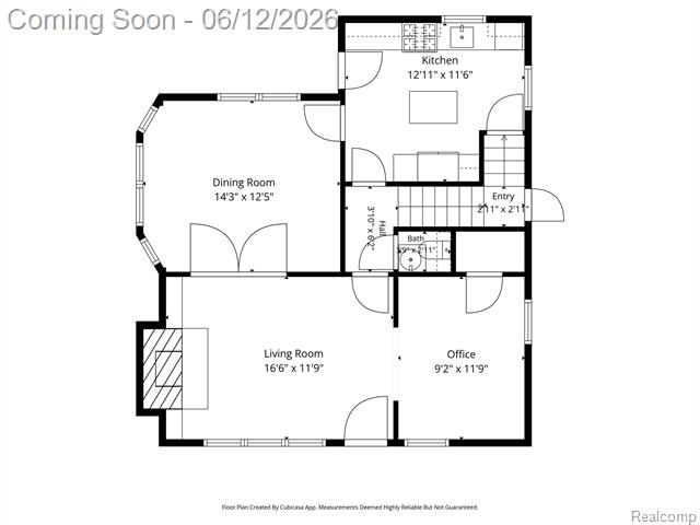 Builiding view fifty seven for 728 N Washington, Royal Oak, MI. 48067