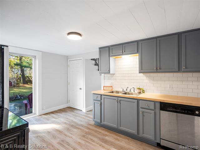 Builiding view four for 309 School, Almont, MI. 48003