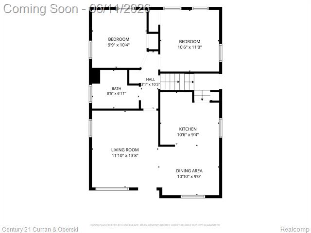 Builiding view fifty for 704 N Edison, Royal Oak, MI. 48067