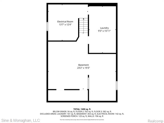 Builiding view forty five for 517 Forest, Royal Oak, MI. 48067
