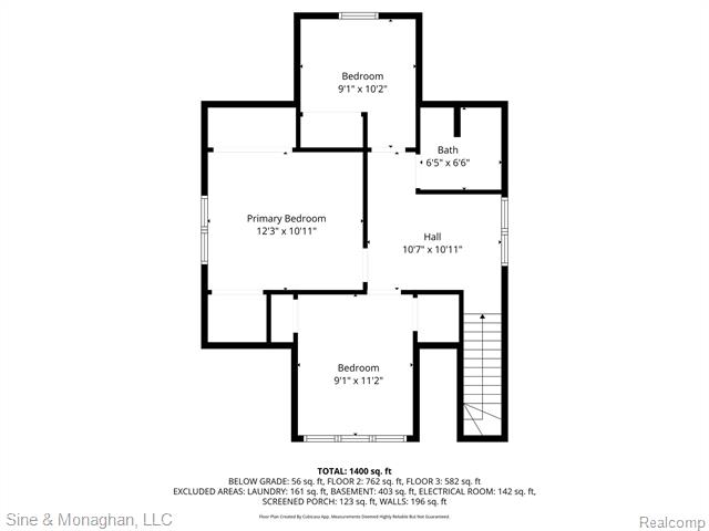 Builiding view forty seven for 517 Forest, Royal Oak, MI. 48067