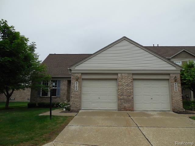 front view for 4102 Hunterse Circle, Canton, Mi. 48188