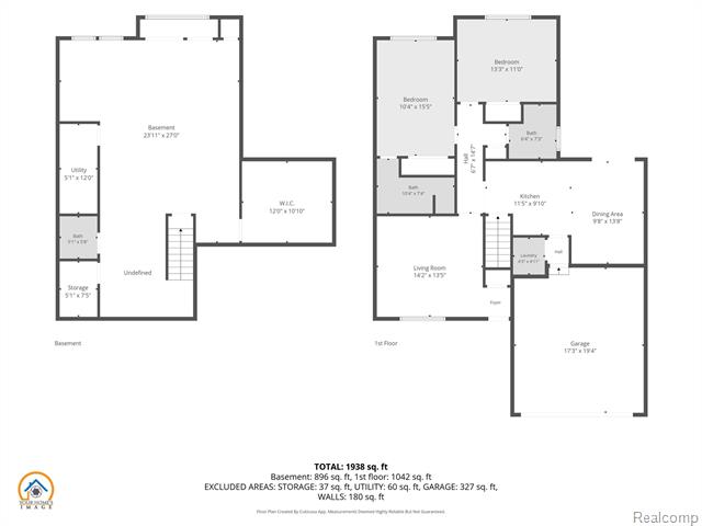 Builiding view twenty nine for 16999 Cristina, Clinton Township, MI. 48038