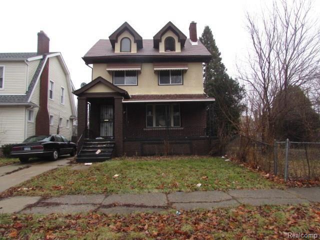 front view for 3474 Devonshire Road, Detroit, Mi. 48224
