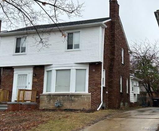Builiding view one for 16555 Mendota, Detroit, MI. 48221