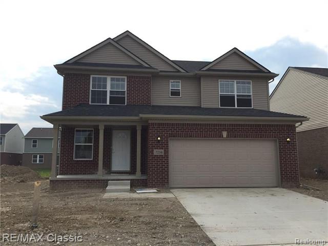front view for 7235 Castell Boulevard, Belleville, Mi. 48111