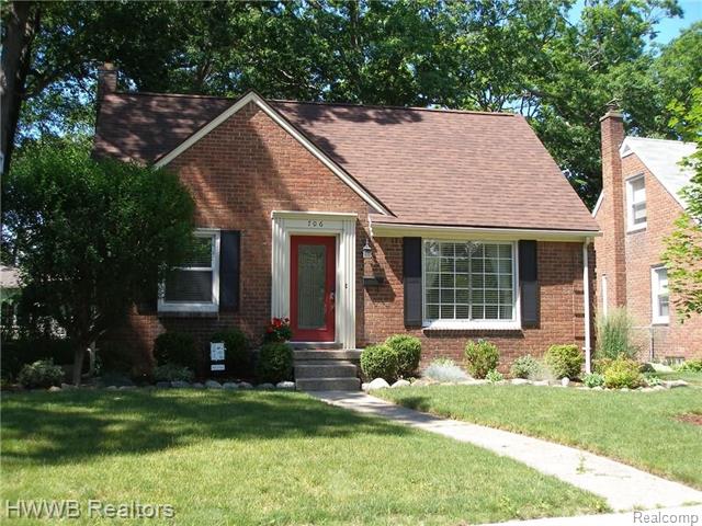 front view for 706 Catalpa Dr, Royal Oak, Mi. 48067