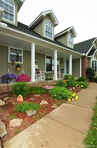 front view for 11051 Meadowview, Goodrich, Mi. 48438