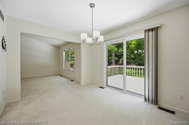 Builiding view fifteen for 19714 Cardene, Northville, MI. 48167