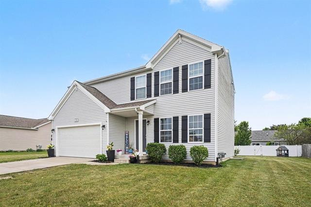 front view for 1130 Trillium Boulevard, Vicksburg, Mi. 49097