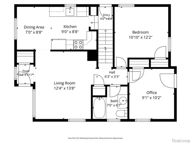 Builiding view thirty six for 2957 Thomas, Berkley, MI. 48072