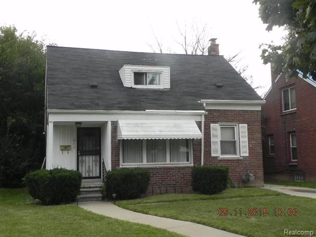 front view for 9648 Piedmont Street, Detroit, Mi. 48228