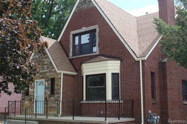 Builiding view one for 5543 Balfour, Detroit, MI. 48224