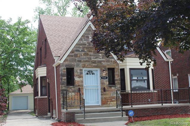 front view for 5543 Balfour Road, Detroit, Mi. 48224