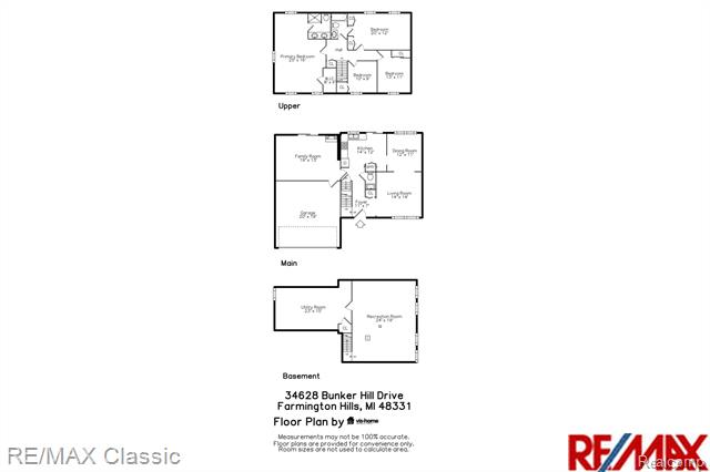 Builiding view forty for 34682 Bunker Hill, Farmington, MI. 48331