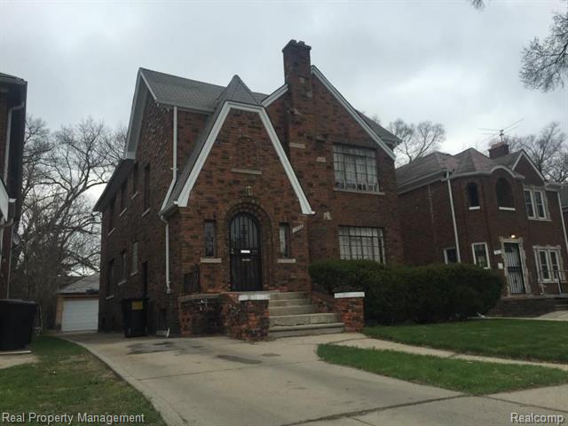 front view for 17606 Roselawn Street, Detroit, Mi. 48221