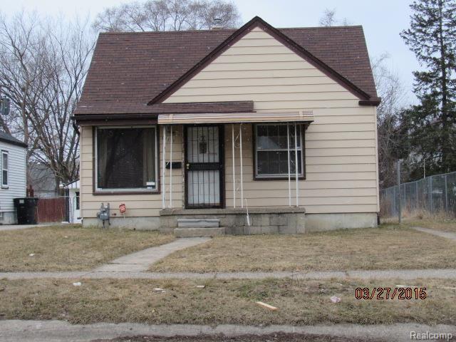 front view for 19151 Trinity Street, Detroit, Mi. 48219
