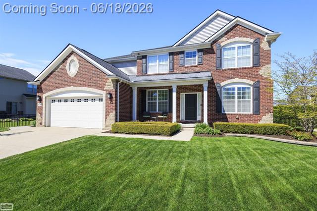 Builiding view fifty seven for 48231 Long Leaf, Macomb, MI. 48044