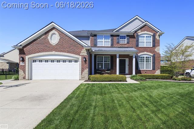 Builiding view fifty six for 48231 Long Leaf, Macomb, MI. 48044