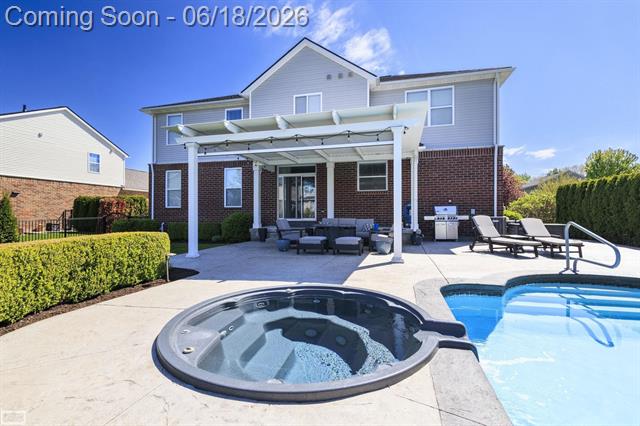 Builiding view nine for 48231 Long Leaf, Macomb, MI. 48044