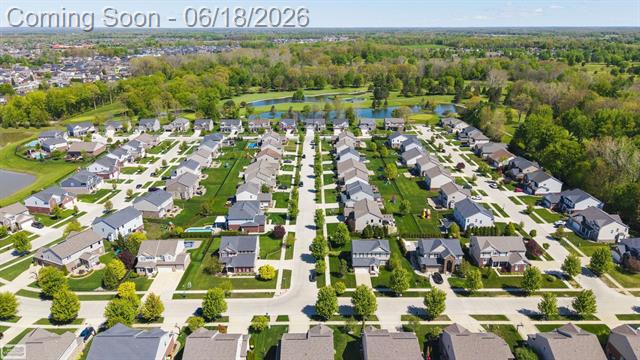 Builiding view sixty five for 48231 Long Leaf, Macomb, MI. 48044