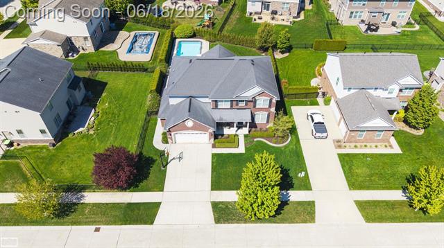 Builiding view sixty two for 48231 Long Leaf, Macomb, MI. 48044