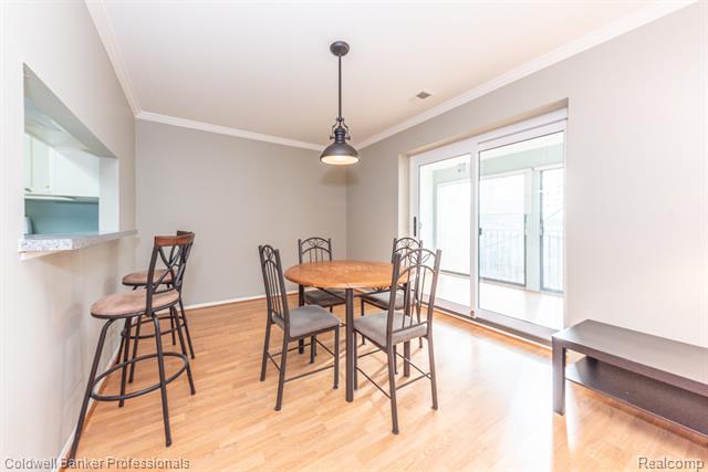 Builiding view nine for 18025 University Park, Livonia, MI. 48152