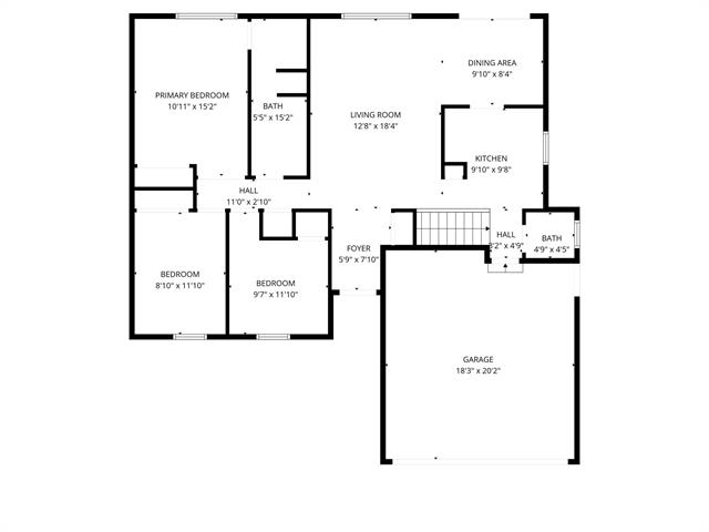 Builiding view forty eight for 8124 Valleyview, Ypsilanti, MI. 48197