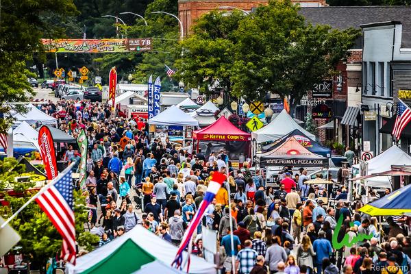 Builiding view seven for 624 Main, Brighton, MI. 48116