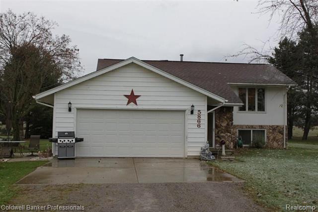 front view for 5866 Rupprecht Road, Vassar, Mi. 48768