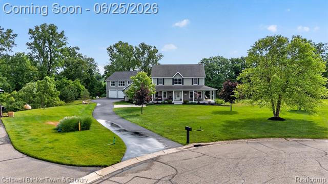 Builiding view seventy one for 918 Gray Fox, Howell, MI. 48843
