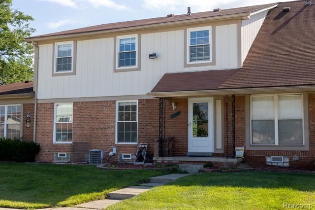 front view for 8841 Sunrisen  Drive, Sterling Heights, Mi. 48312