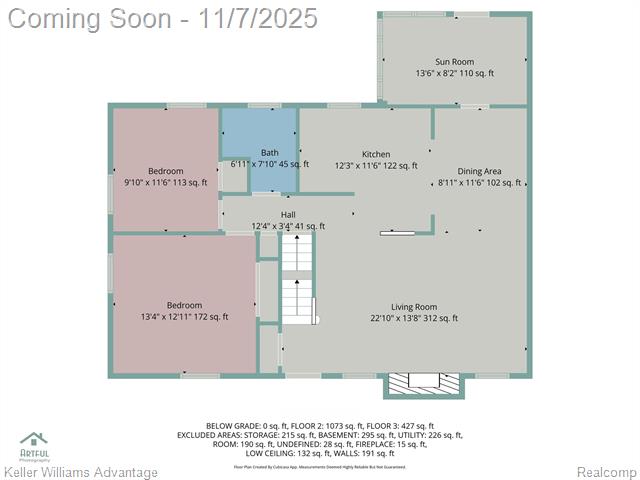 Builiding view thirty for 1427 Marywood, Royal Oak, MI. 48067