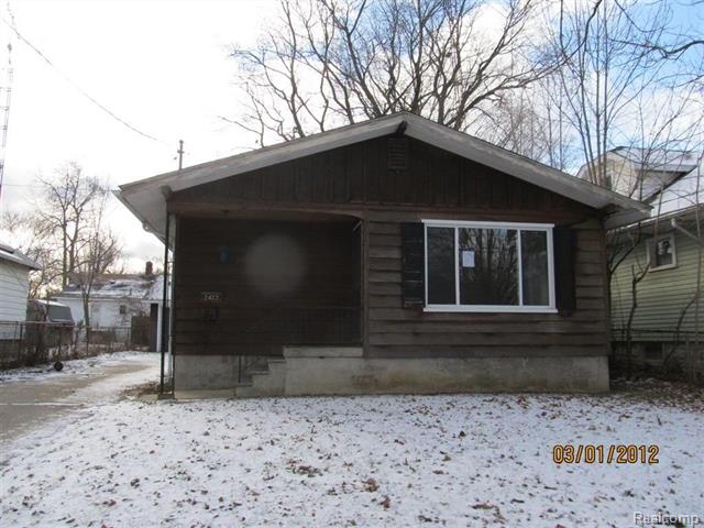 front view for 2422 Maryland Avenue, Flint, Mi. 48506
