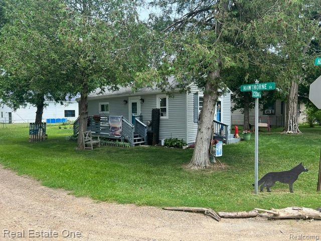 Builiding view four for 7153 Cedar, Lexington, MI. 48450