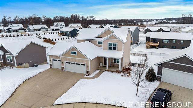 Builiding view thirty three for 6291 High Queen, Allendale, MI. 49401