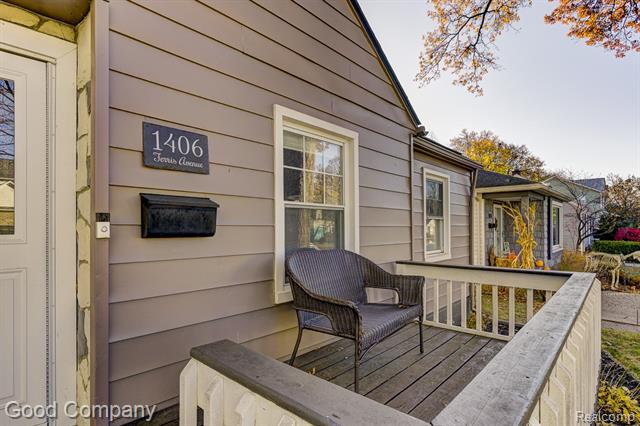 Builiding view forty four for 1406 Ferris, Royal Oak, MI. 48067