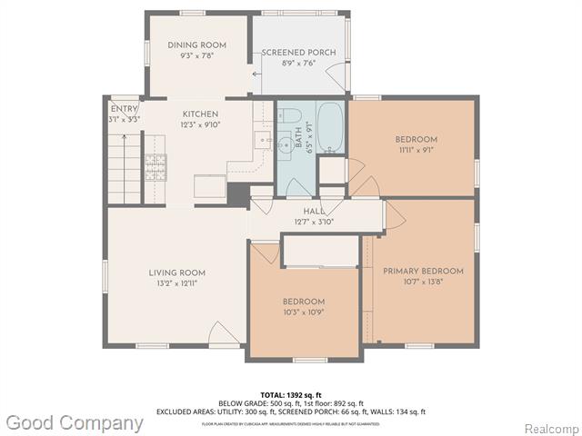 Builiding view forty six for 1406 Ferris, Royal Oak, MI. 48067