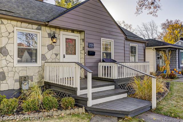 Builiding view forty three for 1406 Ferris, Royal Oak, MI. 48067