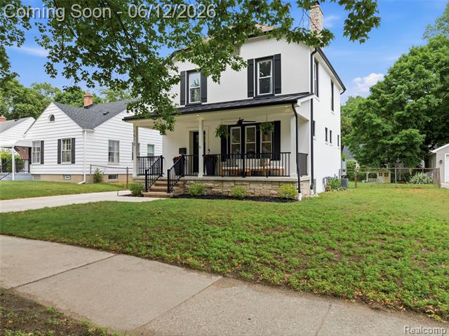 Builiding view four for 1512 Ferris, Royal Oak, MI. 48067