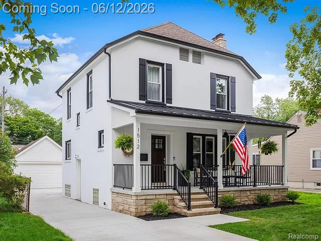 front view for 1512 Ferris Ave, Royal Oak, Mi. 48067