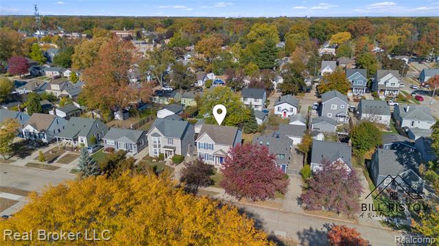 Builiding view thirty four for 423 Dewey, Royal Oak, MI. 48067