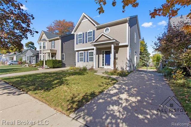 Builiding view three for 423 Dewey, Royal Oak, MI. 48067