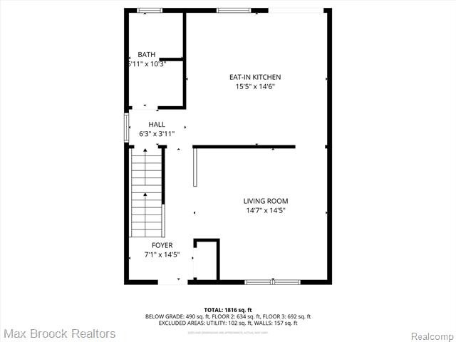 Builiding view thirty eight for 3515 Bacon, Berkley, MI. 48072