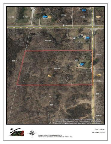 Builiding view thirty three for 182 40Th, Allegan, MI. 49010